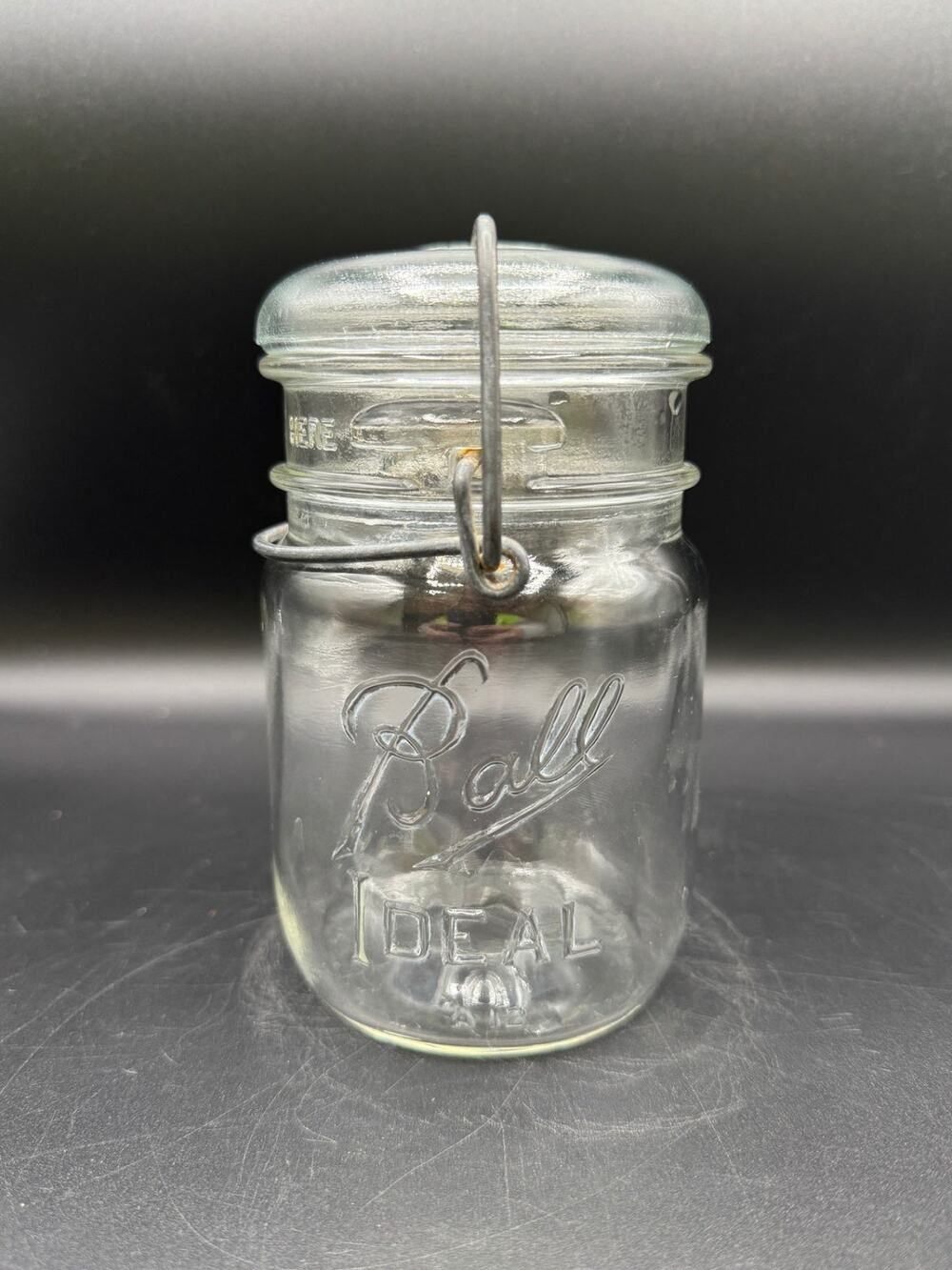 VTG Ball Ideal Glass Lid Mason Jars
